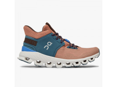 On Cloud Hi Edge Women's Running Shoes, Blush/Storm FW20
