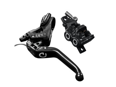 MAGURA MT5e Higo Opener hydr. front/rear brake, Post Mount, 2,200 mm hose+ Organic 9.1 pads