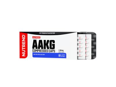 NUTREND AAKG COMPRESSED CAPS, 120 capsules