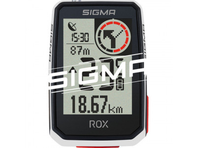 SIGMA ROX 2.0 Top Mount Set cycle computer, white