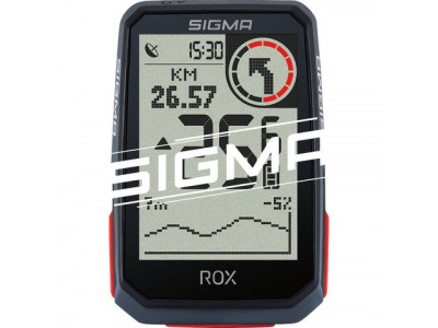 SIGMA ROX 4.0 GPS computer + sensors set, black