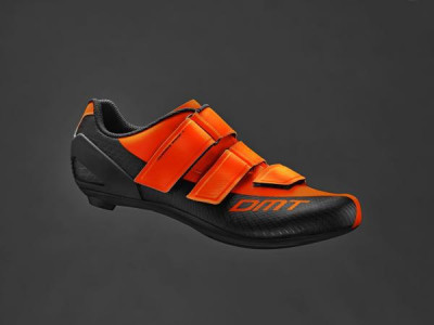 DMT R6 cycling shoes, orange fluo