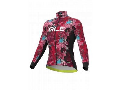 ALÉ PR-R AMAZZONIA women's jersey, black/strawberry