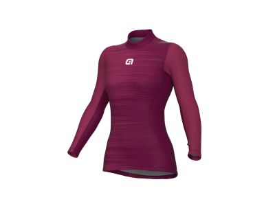 ALÉ Shade Intimo women's long sleeve t-shirt, bordeaux