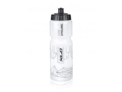 XLC WB-K10 bottle, 750ml, City of Mountains, white/black