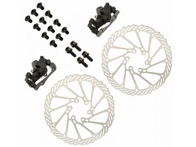 MAX1 disc brakes with INTL discs, 160 mm, front + rear