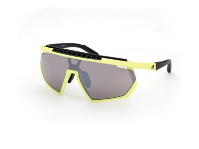 adidas Sport SP0029-H glasses, Matte Yellow/Smoke Mirror
