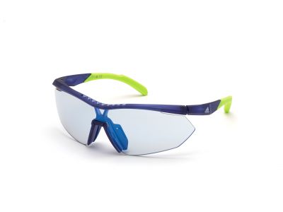 adidas Sport SP0016 women's glasses, Matte Blue/Blue Mirror