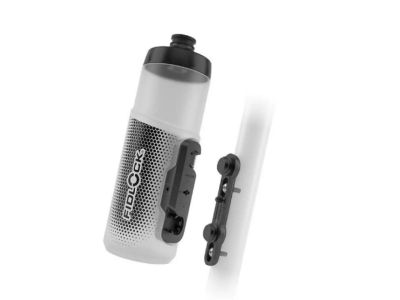 Fidlock TWIST SET bottle, 600 ml, clear+ frame base
