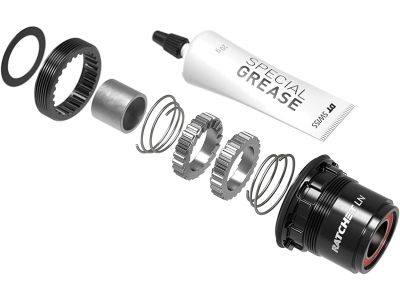 DT Swiss conversion kit from 3-west. Nut for Ratchet 18T