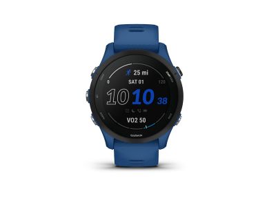 Garmin Forerunner 255 watch, Tidal Blue