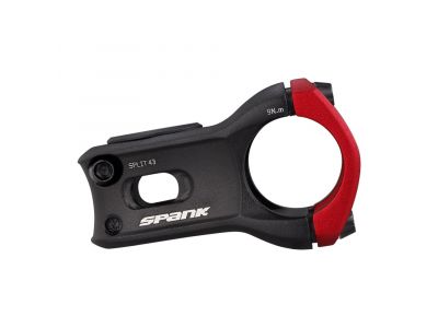 SPANK Split stem Ø-31.8 mm, black/red