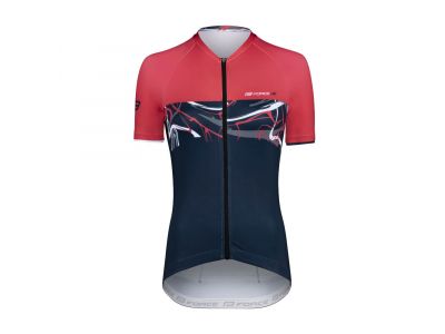 FORCE Art Lady women's jersey, dark blue/red
