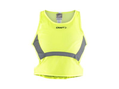 Craft All Year Mesh women's vest, reflective yellow