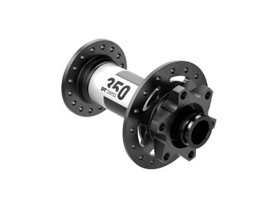 DT Swiss 350 front hub, 6-hole, 28-hole, Boost, 15x110 mm