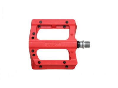 HT HTI-PA12A flat pedals, red