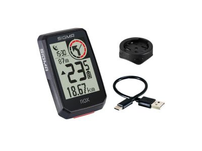 SIGMA ROX 2.0 cycle computer, black