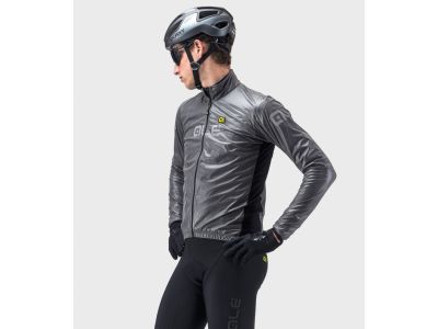 ALÉ GUSCIO BLACK REFLECTIVE jacket, reflective black