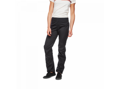 Black Diamond W STORMLINE STRETCH RAIN women's pants, black
