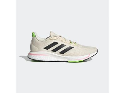 adidas SUPERNOVA+ women's sneakers, Ecru Tint/Carbon/Beam Pink
