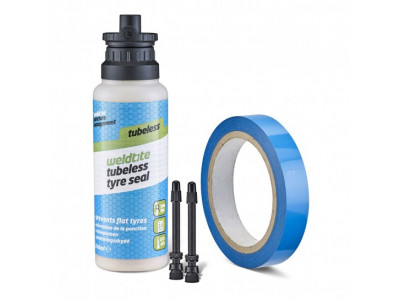 Weldtite conversion kit for tubeless tires ESSENTIAL TUBELESS ROAD CONVERSION SYSTEM