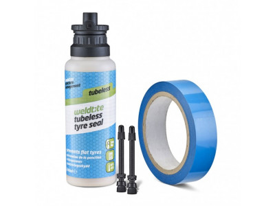 Weldtite conversion kit for tubeless tires ESSENTIAL TUBELESS MTB CONVERSION SYSTEM
