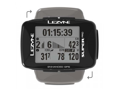 Lezyne Super PRO GPS cycle computer