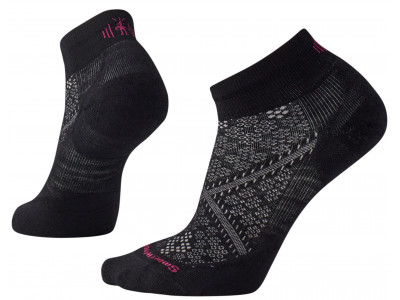 Smartwool W PhD Run Light Elite Micro women's socks, black