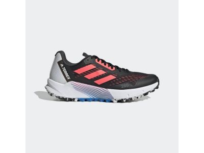 adidas TERREX AGRAVIC FLOW 2.0 TRAIL RUNNING women's sneakers, Core Black / Turbo / Blue Rush