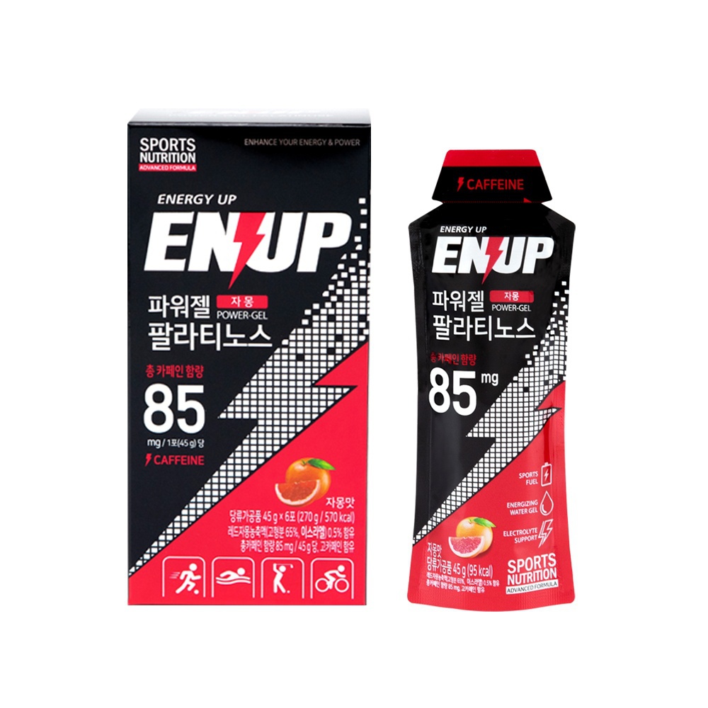Enup Power Gel Palatinos Grapefruit Flavor 45g x 6ea