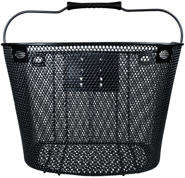 Serfas BSK-F3 Metal Front Basket w/Mesh Bag